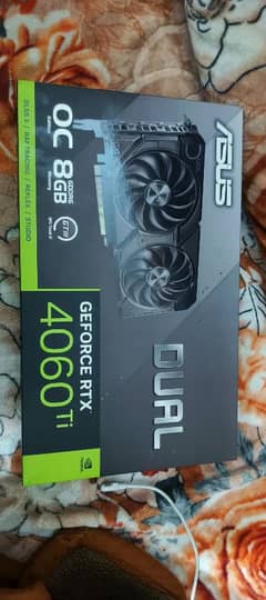 ASUS DUAL RTX 4060ti 8GB