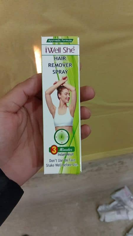 FREE SHIPPING welll she hair removal spray 1