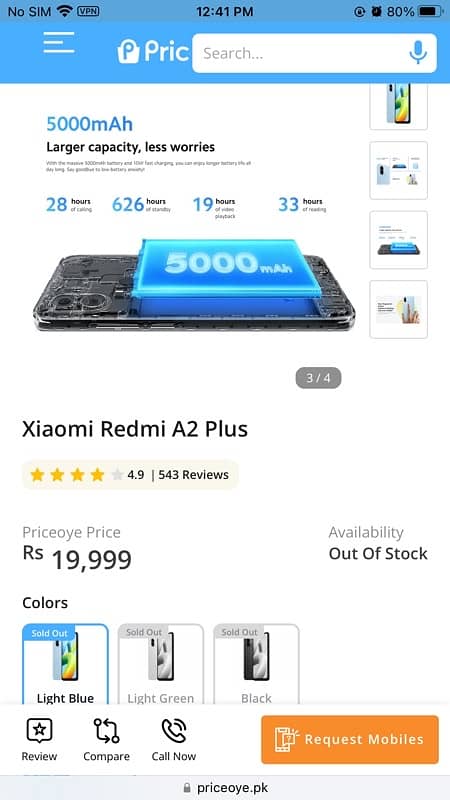 xiaomi redmi A2 plus selling 10