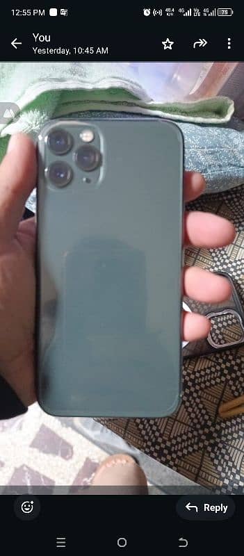 Iphone 11 pro new condition for sale Non Pta 12