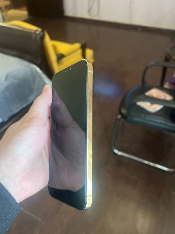 IPhone 12 Pro Max Gold PTA approved 128GB 2