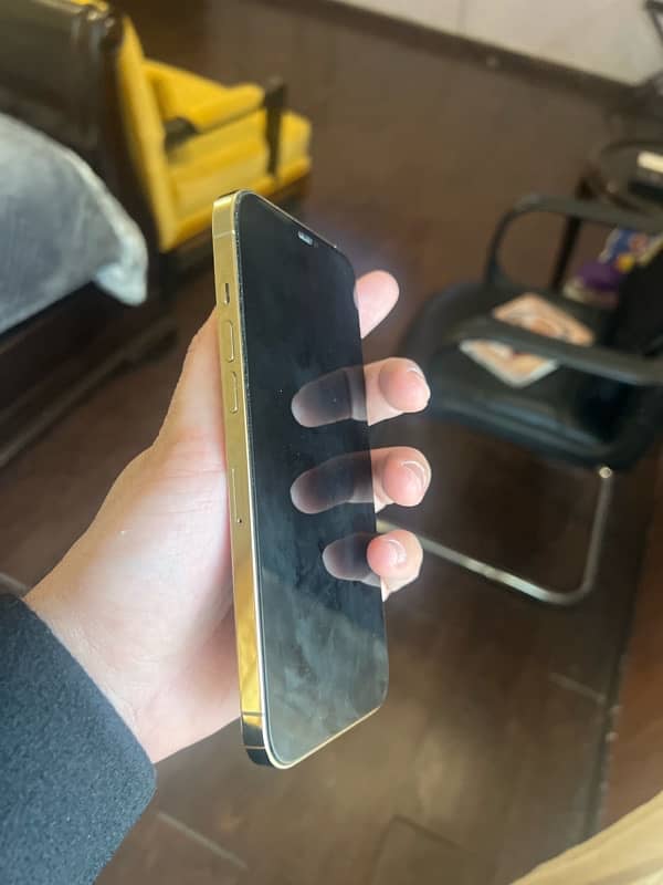 IPhone 12 Pro Max Gold PTA approved 128GB 3