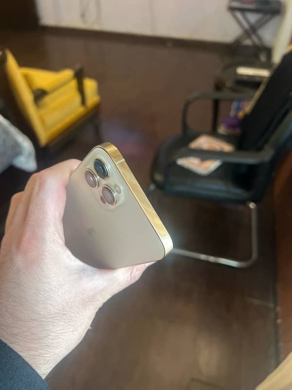 IPhone 12 Pro Max Gold PTA approved 128GB 5