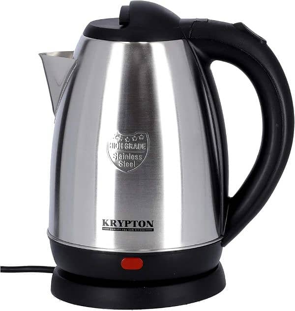 krypton stainless electric kettle 1.8L capacity box pack 2