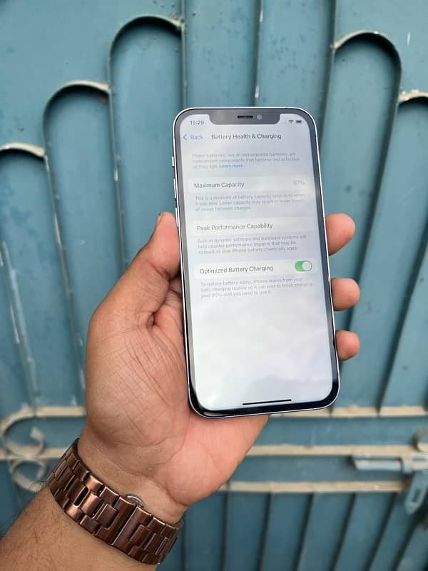 iPhone 12 128Gb Pta approved Display Msg all Ok 8