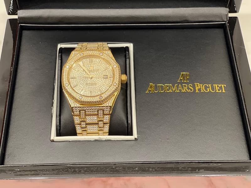 AUDEMARS PIGUET GOLD  EDITION WATCH BOX IME NUMBER IMBOSED 2