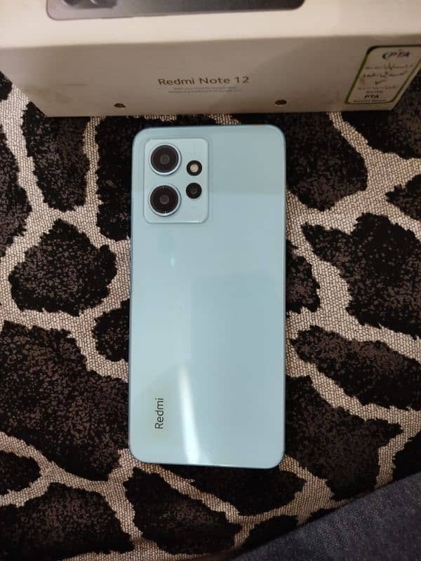 Redmi note 12  10/10 Condition ice blue color for sale. 3