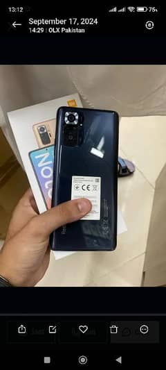 redmi note 10 pro 128 /8 cemera Nd gaming phone