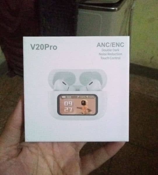 v20 pro Airpods LED Touch Screen 03708036303 0