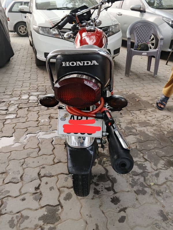 Honda 125 Model 2023 Red | LusShh Condition | 03244612374 Call Me. 3