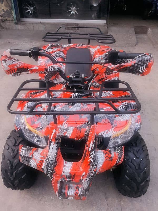 Bmw Atv 110cc quad 4 wheels home delivery all Pakistan 0