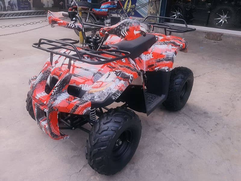 Bmw Atv 110cc quad 4 wheels home delivery all Pakistan 1