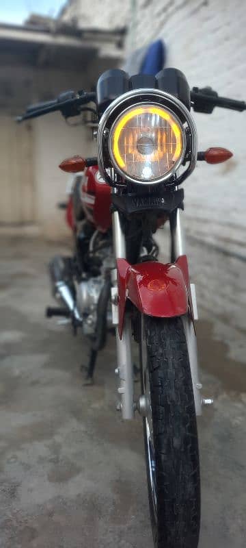 yamaha yb125z 2