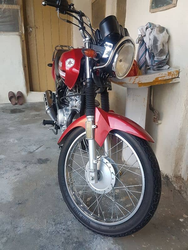 yamaha yb125z 4