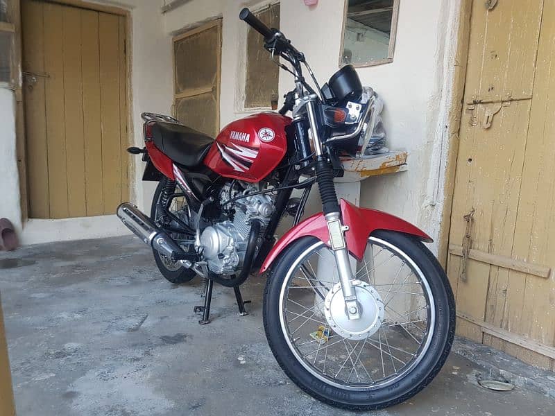 yamaha yb125z 5