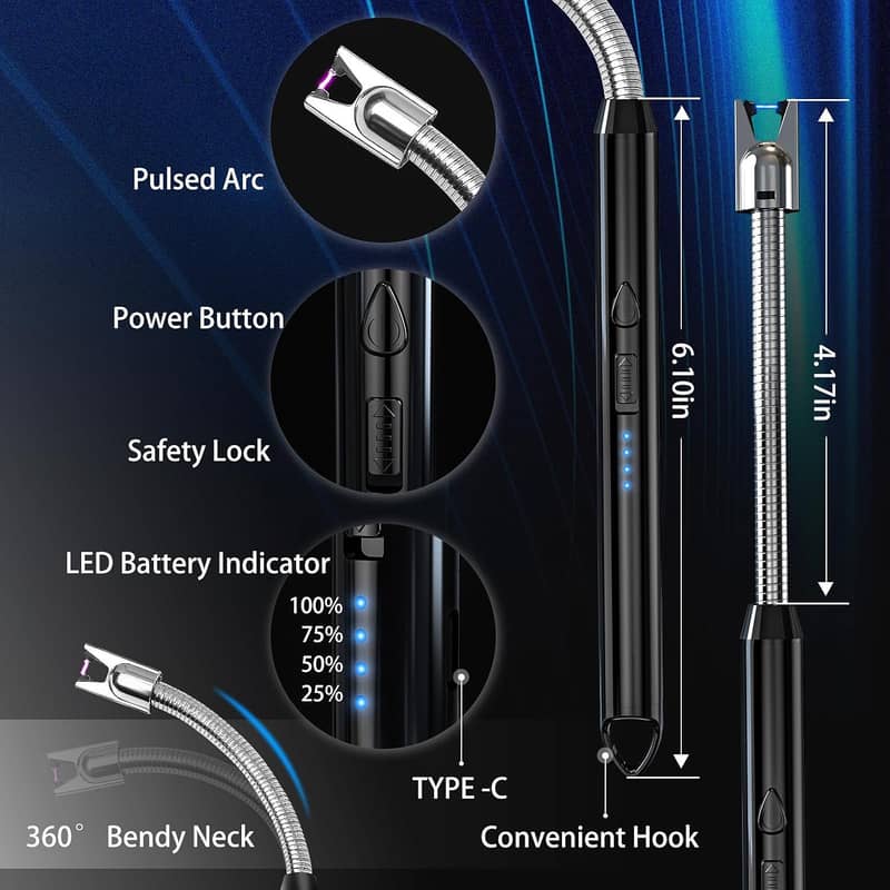 Usb Electric Rechargeable Lighter 5