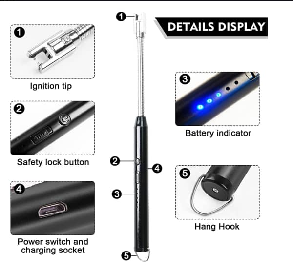 Usb Electric Rechargeable Lighter 8