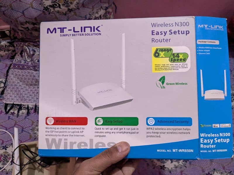 WIFI ROUTER (MT-LINK) 100% ORIGINAL (5 MONTH USED ONLY) 0