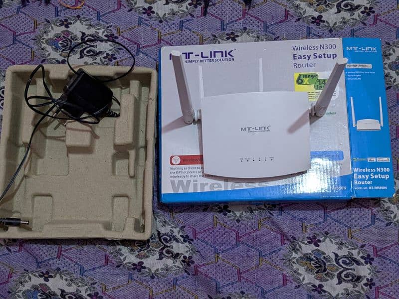 WIFI ROUTER (MT-LINK) 100% ORIGINAL (5 MONTH USED ONLY) 2