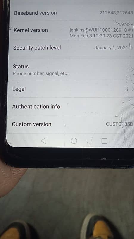 Huawei y7 prime 3bg ram 32bg  all okay 1