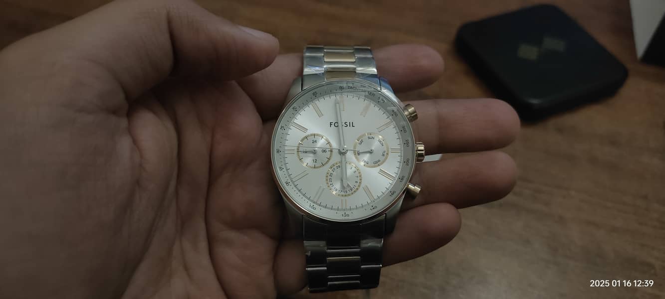 Fossil Sullivan Multifunction Two-Tone Stainless Steel Watch 3