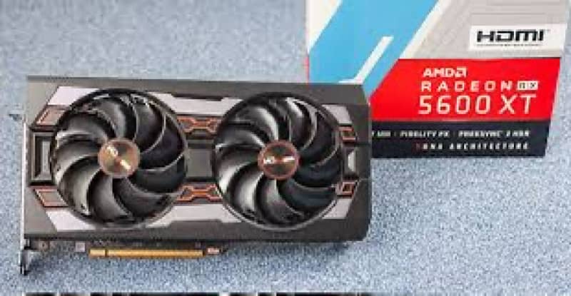 AMD Sapphire PULSE RX5600XT 6GB GAMING GPU GRAPHIC CARD 1