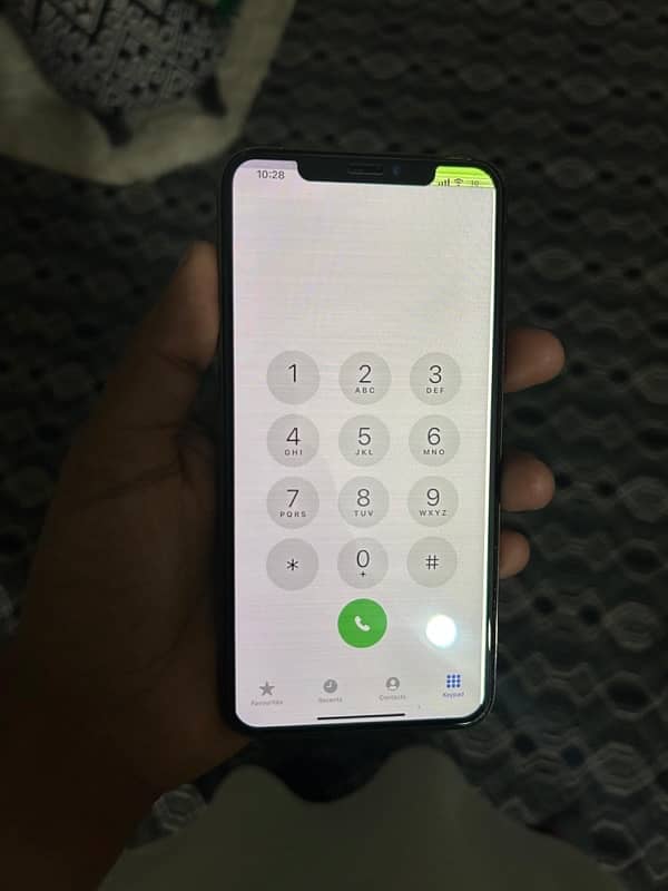 iPhone Xsmax PTA Approved All ok screen me line he sirf 3