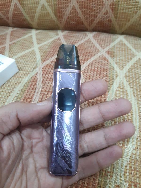 Vape Pod purple Oxva xlim pro 2 with complete box normal condition hai 0