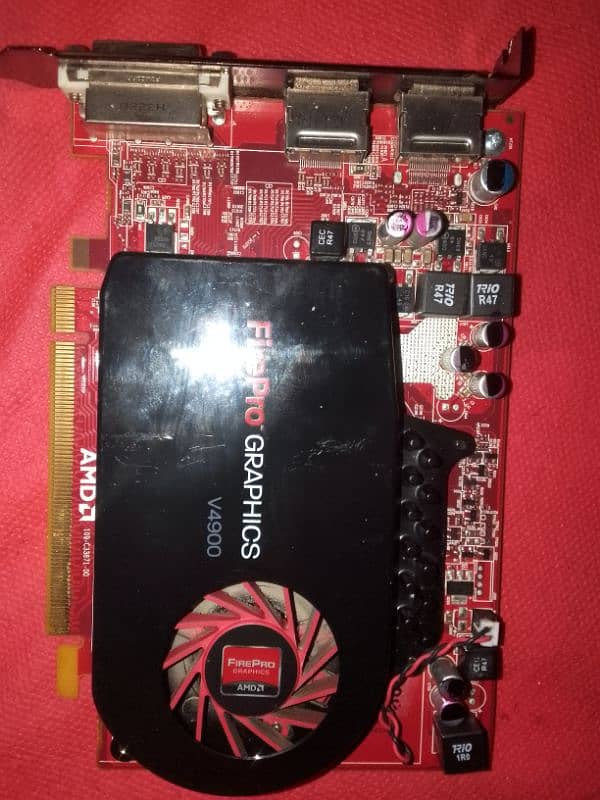 Amd Fire Pro V4900 1GB GDDR5 128bit gaming graphics card 0