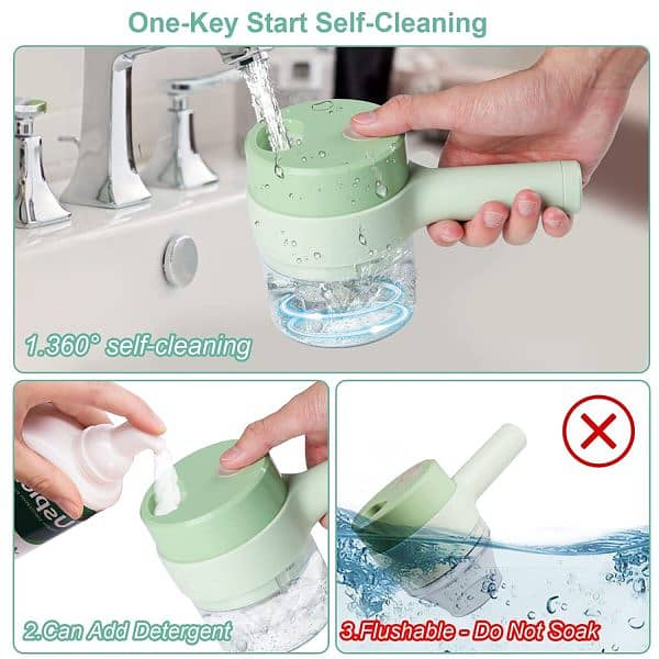 4 In 1 Rechargeable Handheld Hammer Chopper 3