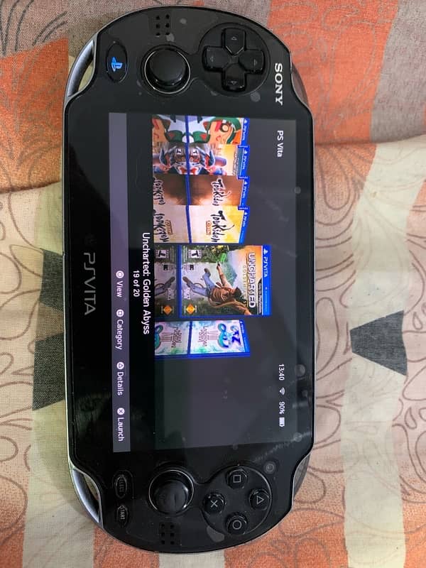 ps vita oled model jailbroken 1