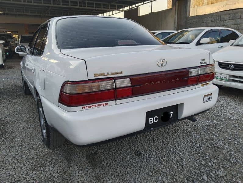 Toyota Corolla 1995 SE Limited Saloon 1995 Model 2013 Peshawar Regstrd 2