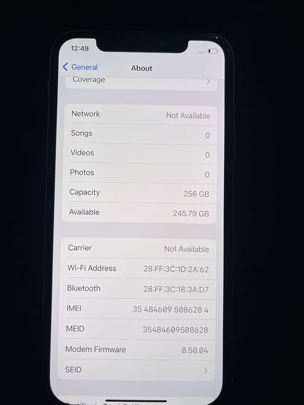 iPhone X 256 GB 1