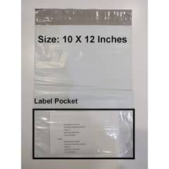 50pc10x12 shipping flyers bags plastic Large Courier packing 12X16