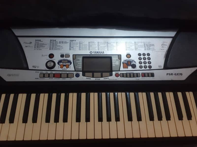 keyboard PSR GX76 model 2