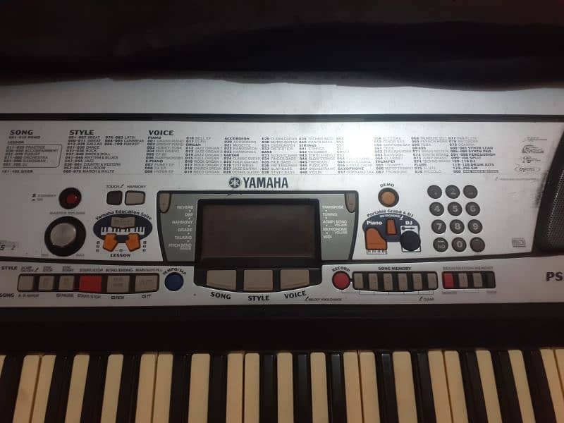 keyboard PSR GX76 model 5