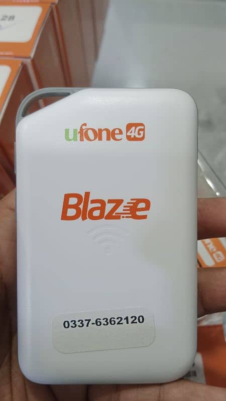 PTCL Ufone 4G MBB Blaze high speed Internet Wireless WiFi Cloud Device 2