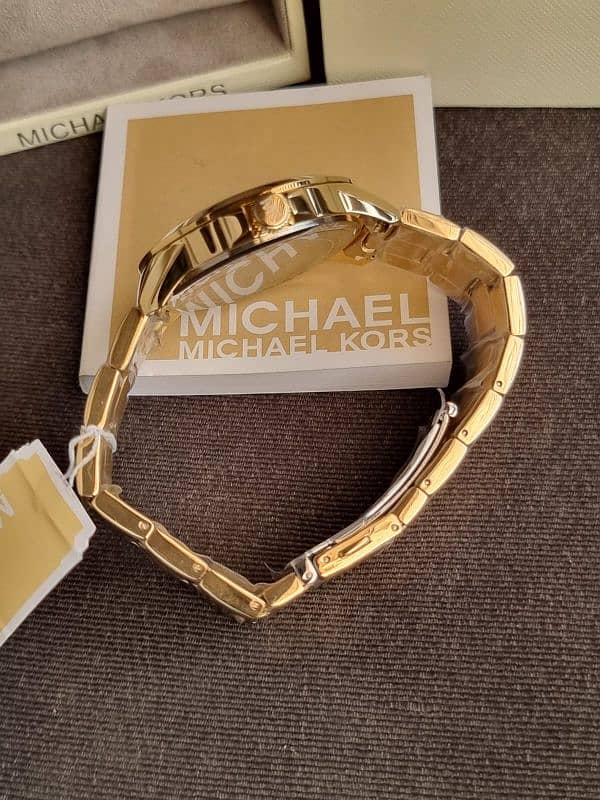 Michael Kors Women’s Quartz Gold Stainless Gold Dial 40mm Watch MK7317 4