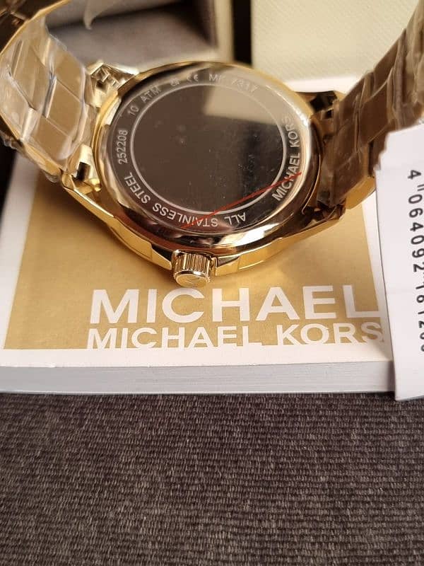 Michael Kors Women’s Quartz Gold Stainless Gold Dial 40mm Watch MK7317 5