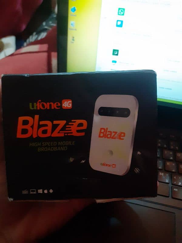 ufone unlocked  wi-fi 1 month used only  whatsapp +923199783799. 4