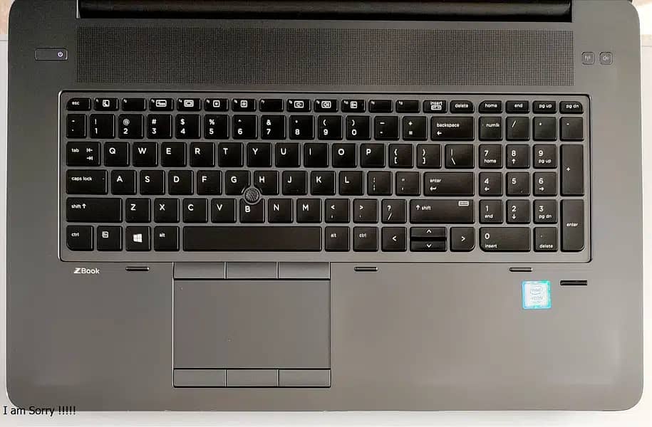 HP Zbook G3 17" intel core i7 6820HQ 4GB Nvidia Quadro M3000M For Sale 4