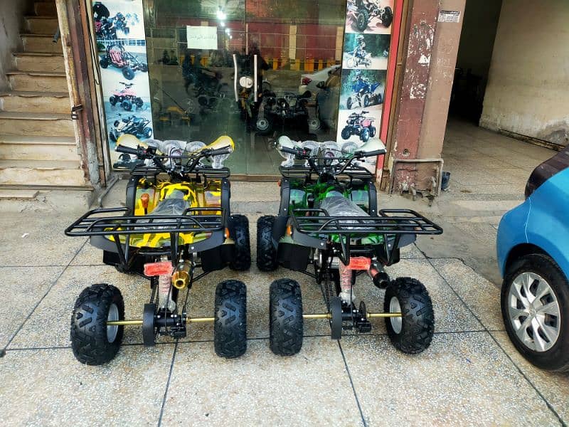 Brand New 125cc Hammer Jeep Atv Quad 4 Wheels Bike Delivery In All Pak 2