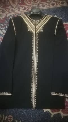 Sherwani along with black pent