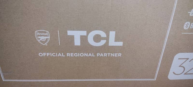 TCL android LED 32" box pak new 4sel arjant 2