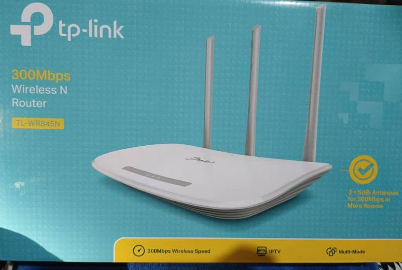 TP-Link WN845 Tri-Antenna Router. 5