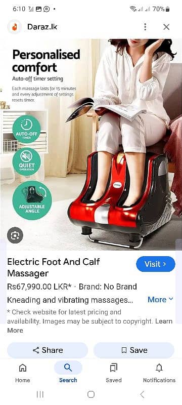 Foot leg massager 2