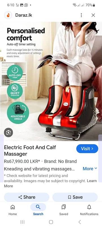 Foot leg massager 3