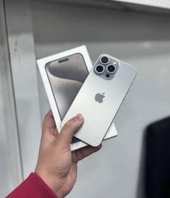 Iphone 15 Pro Max With Box (100 Health)