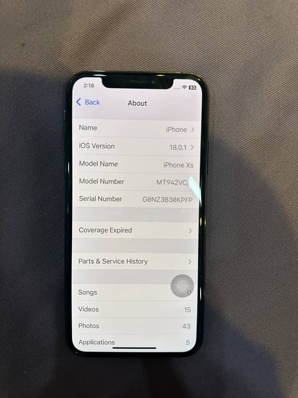 iphone xs 64gb non pta 3