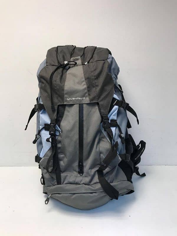 GREY quechua forclaz hiking bag premium quality bag for multi purpose 0